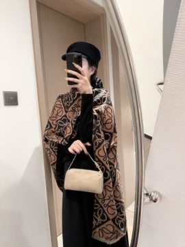 2025-26秋冬 ロエベ ショール 本格派 男女兼用 