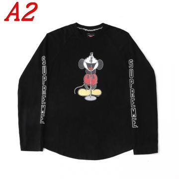 2026新品 SUPREME 長袖Tシャツ 男女兼用 ポジティブ