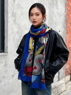 2025AW エルメス ショール 話題 男女兼用 