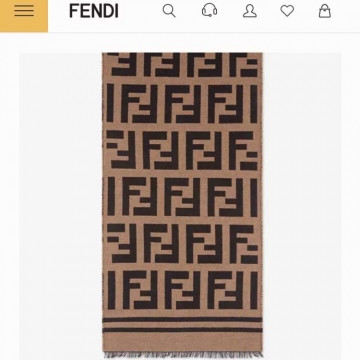 2025新品 フェンデイ ショール トレンド 男女兼用