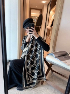 2025AW ディオール ショール 本物 男女兼用 