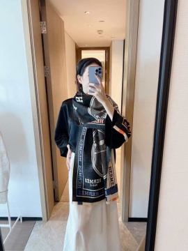 2025秋冬 エルメス ショール 新発売 男女兼用 