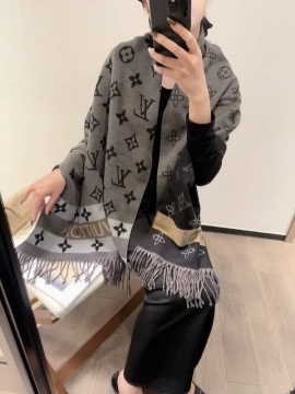 2025-26秋冬 ルイヴィトン ショール 通販 男女兼用 