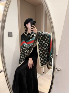 2025-26秋冬 ルイヴィトン ショール 本格派 男女兼用