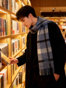 2025-26秋冬 バーバリー ショール 激安 男女兼用