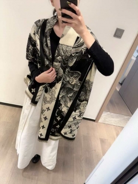 2025-26秋冬 ルイヴィトン ショール 高品質 男女兼用 多色可选