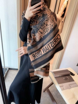 2025秋冬 ディオール ショール 新発売 男女兼用 