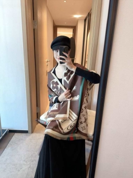 2025-26秋冬 ルイヴィトン ショール 本格派 男女兼用 