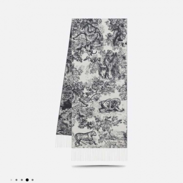 2025-26秋冬 ディオール ショール 最新作 男女兼用