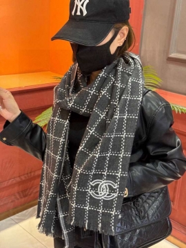 2025新作 シャネル ショール 本物素材 男女兼用