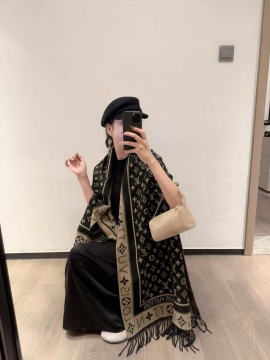 2025AW ルイヴィトン ショール オンライン 男女兼用 多色可选