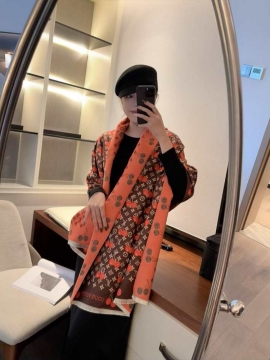 2025秋冬 ルイヴィトン ショール 高級感 男女兼用 