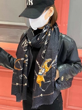 2025AW エルメス ショール 品質保証 男女兼用 