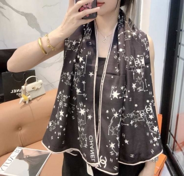 2025AW シャネル ショール 限定 男女兼用 