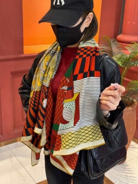 2025新作 エルメス ショール 季節限定 男女兼用 