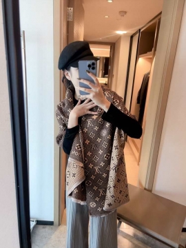 2025秋冬 ルイヴィトン ショール 特別版 男女兼用 多色可选