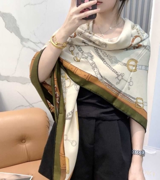 2025FW エルメス ショール コラボ 男女兼用 多色可选