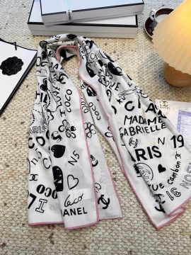 2025-26秋冬 シャネル ショール 本格派 男女兼用 