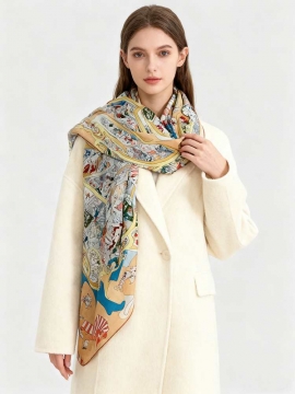 2025-26秋冬 エルメス ショール 本格派 男女兼用 多色可选