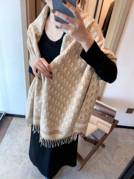 2025FW ディオール ショール コラボ 男女兼用