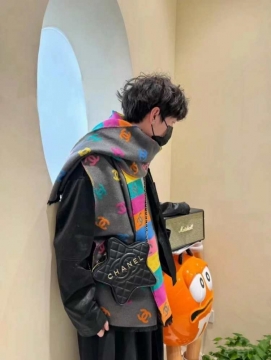 2025新品 シャネル ショール 割引 男女兼用