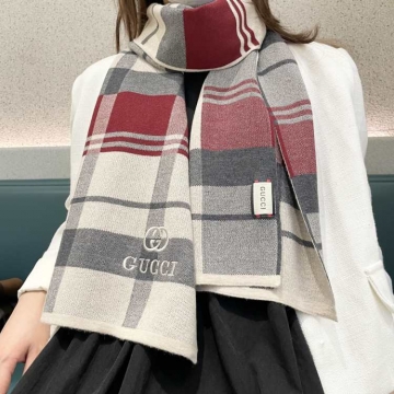 2025新品 グッチ ショール トレンド 男女兼用 