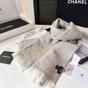 2025FW シャネル ショール 上質 男女兼用 