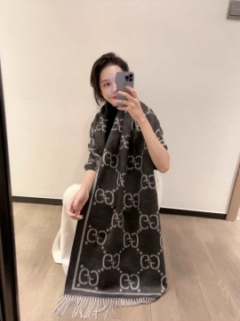 2025新品 グッチ ショール 在庫あり 男女兼用 