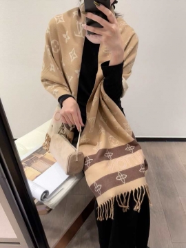 2025-26秋冬 ルイヴィトン ショール 通販 男女兼用