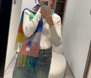 2025新作 バーバリー ショール 値下げ 男女兼用