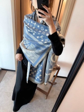 2025新品 ルイヴィトン ショール トレンド 男女兼用 