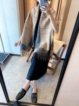 2025-26秋冬 エルメス ショール 本格派 男女兼用 