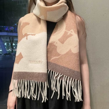 2025秋冬 エルメス ショール おすすめ 男女兼用 多色可选