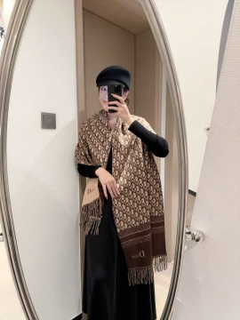 2025新作 ディオール ショール 値下げ 男女兼用 