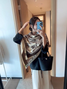 2025AW ディオール ショール オンライン 男女兼用 