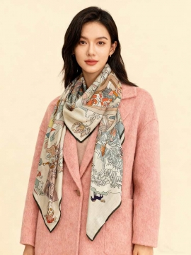 2025-26秋冬 エルメス ショール 本格派 男女兼用 多色可选