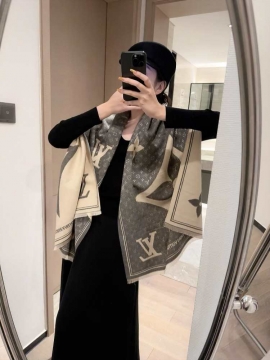 2025-26秋冬 ルイヴィトン ショール 激安 男女兼用 