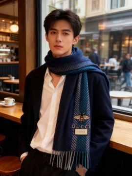 2025新作 グッチ ショール 期間限定 男女兼用