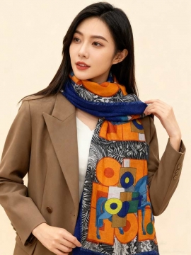 2025秋冬 エルメス ショール おすすめ 男女兼用 多色可选