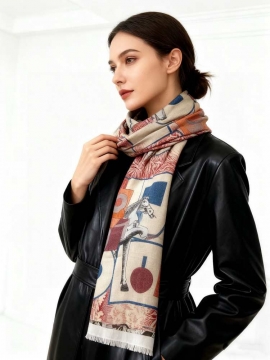 2025-26秋冬 エルメス ショール 高品質 男女兼用 多色可选