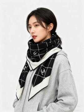 2025FW シャネル ショール リピーター 男女兼用 