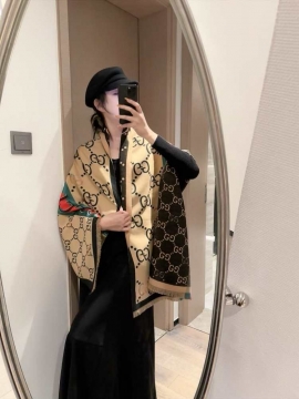 2025新品 グッチ ショール 厳選 男女兼用 