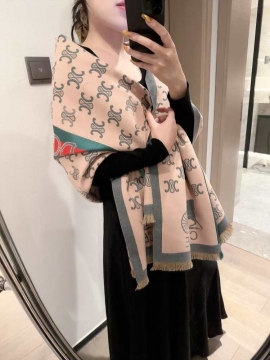 2025秋冬 セリーヌ ショール アフターサービス 男女兼用 