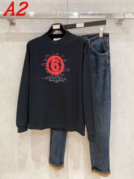 2025新作 コーディネート自在 メゾン マルジェラ 長袖Tシャツ