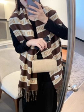 2025FW ミュウミュウ ショール 新登場 男女兼用 多色可选