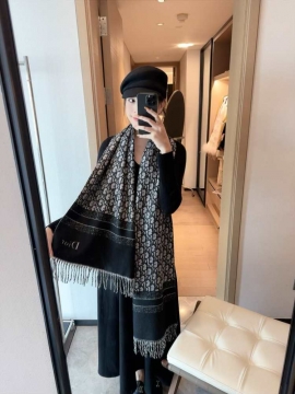 2025新作 ディオール ショール 値下げ 男女兼用