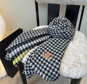 2025FW シャネル ショール 上質 男女兼用 