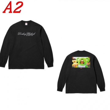 2026秋冬 SUPREME 長袖Tシャツ 男女兼用 リラックス