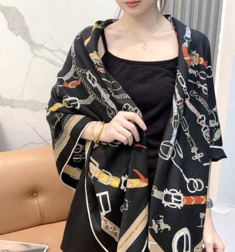 2025FW エルメス ショール コラボ 男女兼用 多色可选