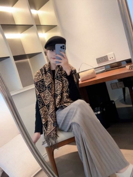 2025新作 ロエベ ショール 新商品 男女兼用 